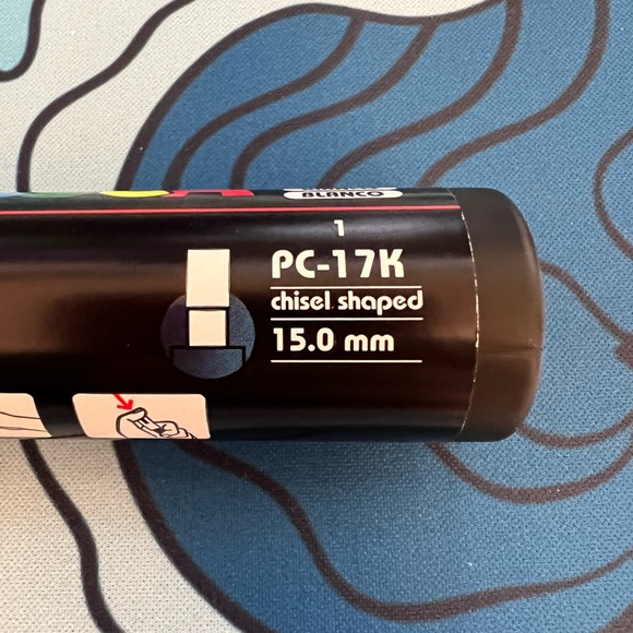 POSCA Paint Marker (White) - Picture 3 of 3